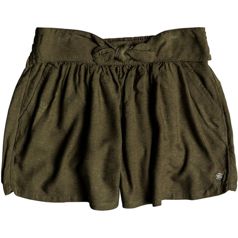 Roxy 7-14 Little Mind Youth Girls Beach Shorts (Refurbished)