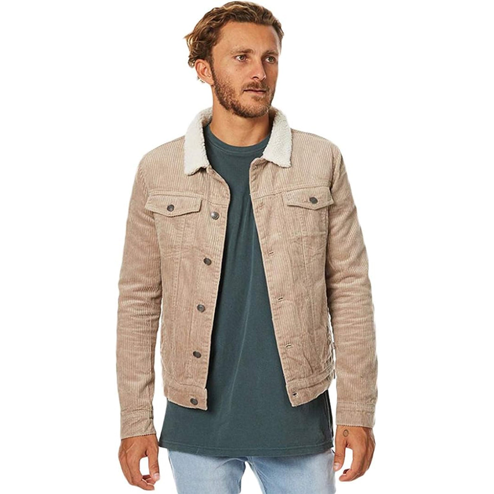 Rusty Buzz Kill Corduroy Men's Jackets-JKM0382