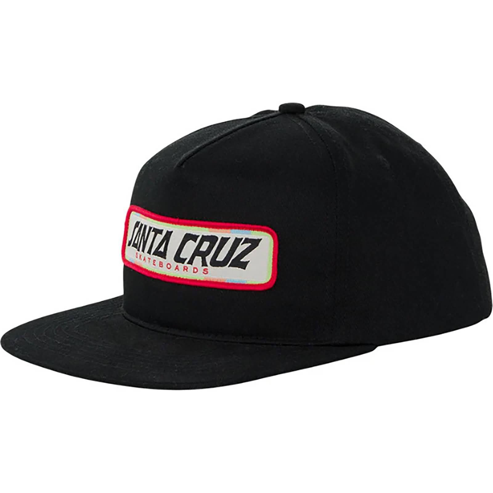 Santa Cruz Sun Down Ray Strip Men's Snapback Adjustable Hats