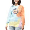 Santa Cruz Obscure Dot Tie Dye Women's Long-Sleeve Shirts (Brand New)