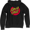 Santa Cruz Classic Dot HW Men's Hoody Zip Sweatshirts (Brand New)