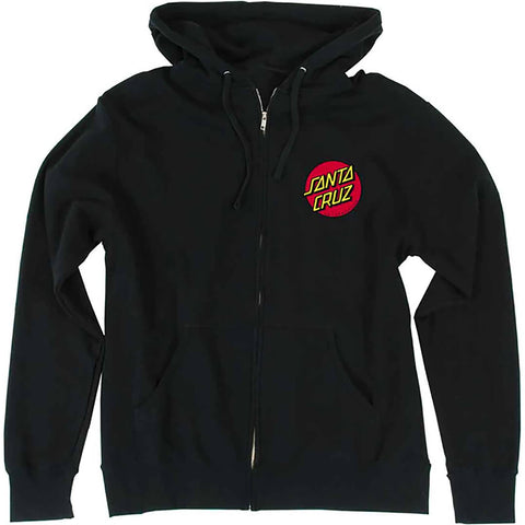 Santa Cruz Classic Dot HW Men's Hoody Zip Sweatshirts (Brand New)