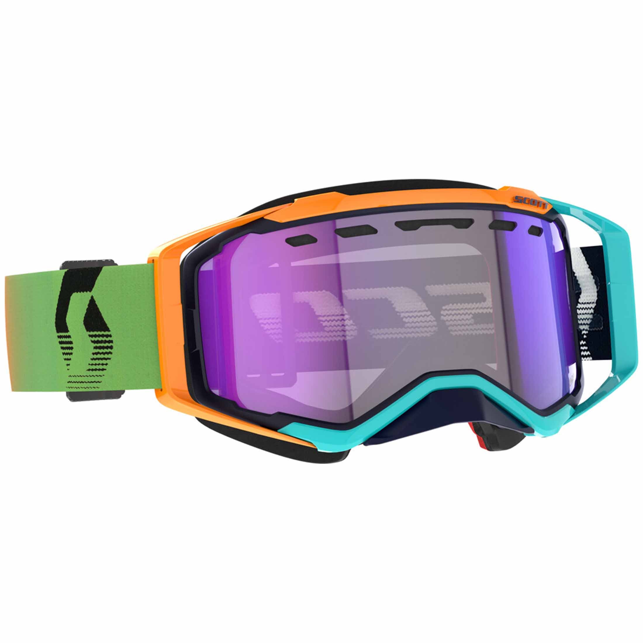 scott winter sports goggles Scott - Goggle Prospect Snow Ls Blue/Orange Blue Chrome