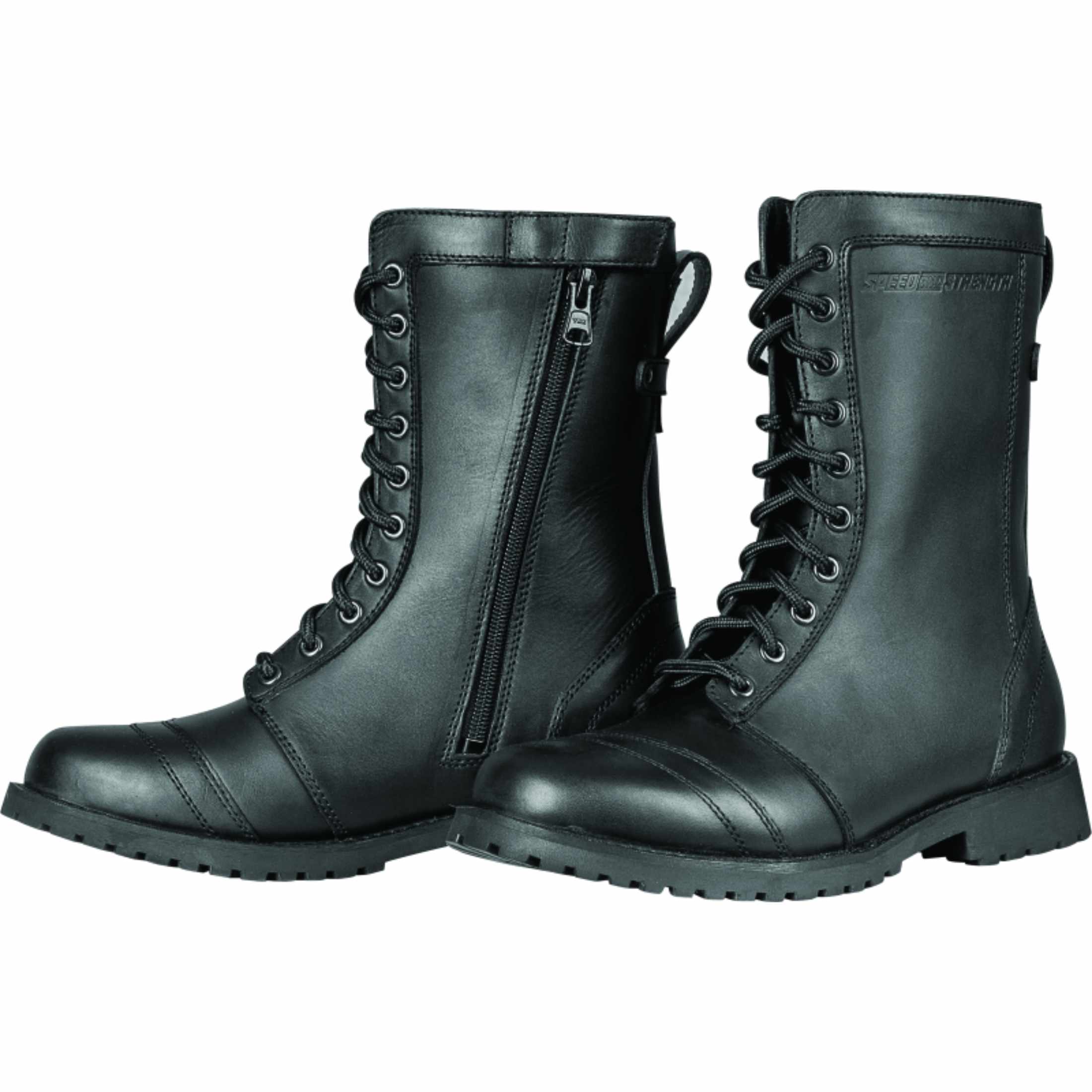 Speed And Strength Fast Times Leather Women's Cruiser Boots-sas880475