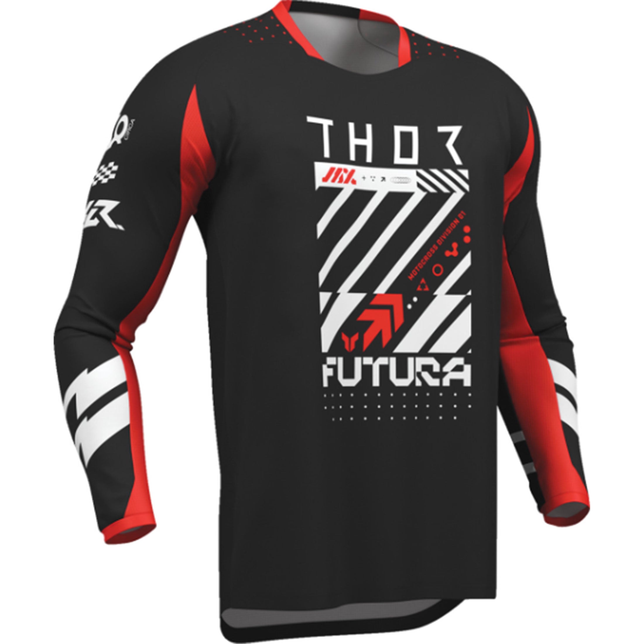 Thor MX Lauchmode Futura LS Men's Off-Road Jerseys-2910