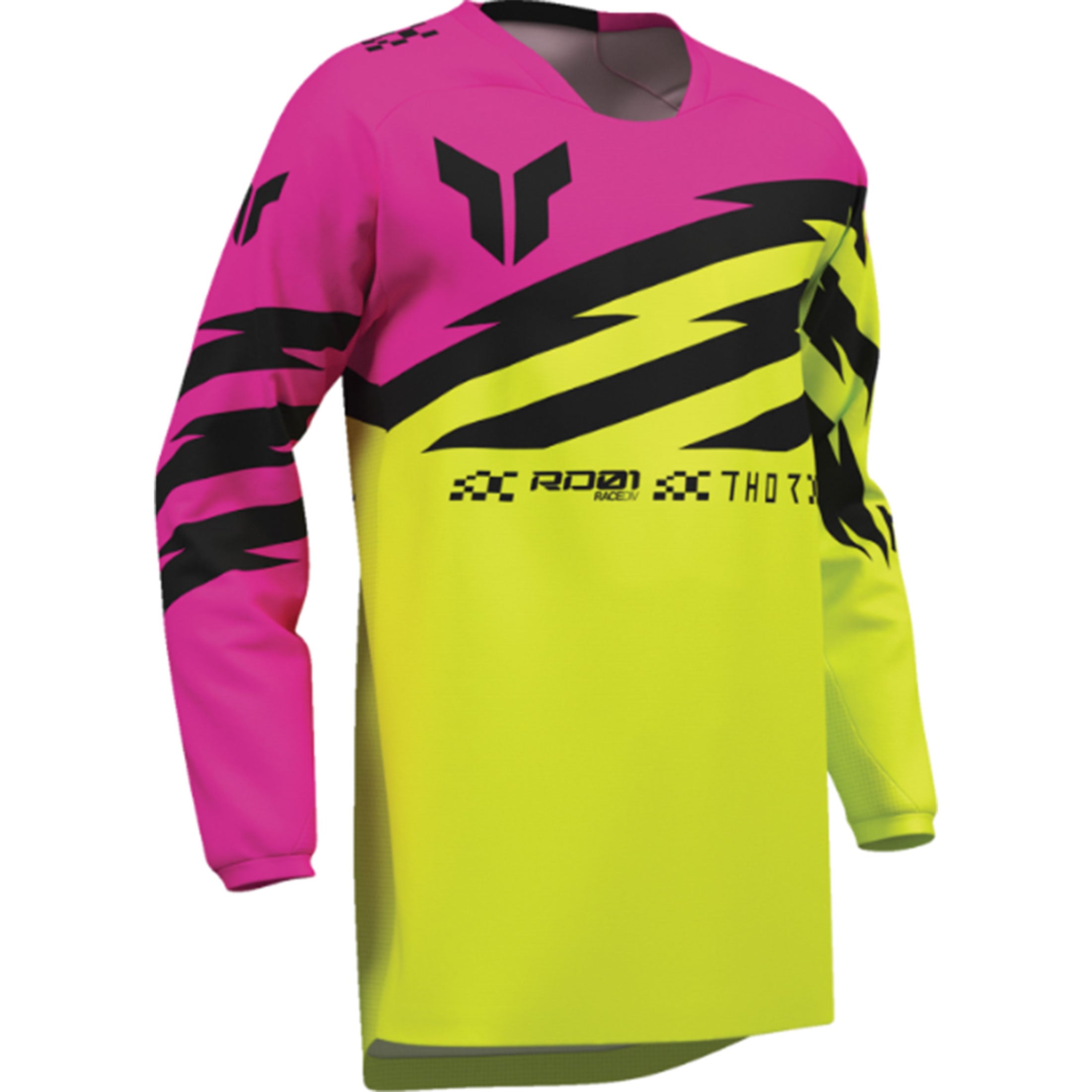 Thor MX Launchmode Shockie LS Youth's Off-Road Jerseys-2912