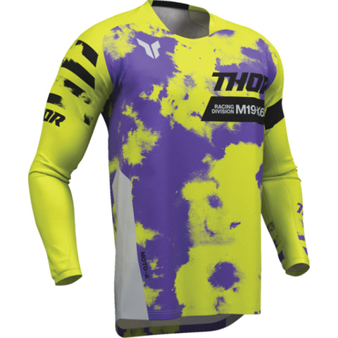 Thor MX Launchmode Bleach LS Men's Off-Road Jerseys