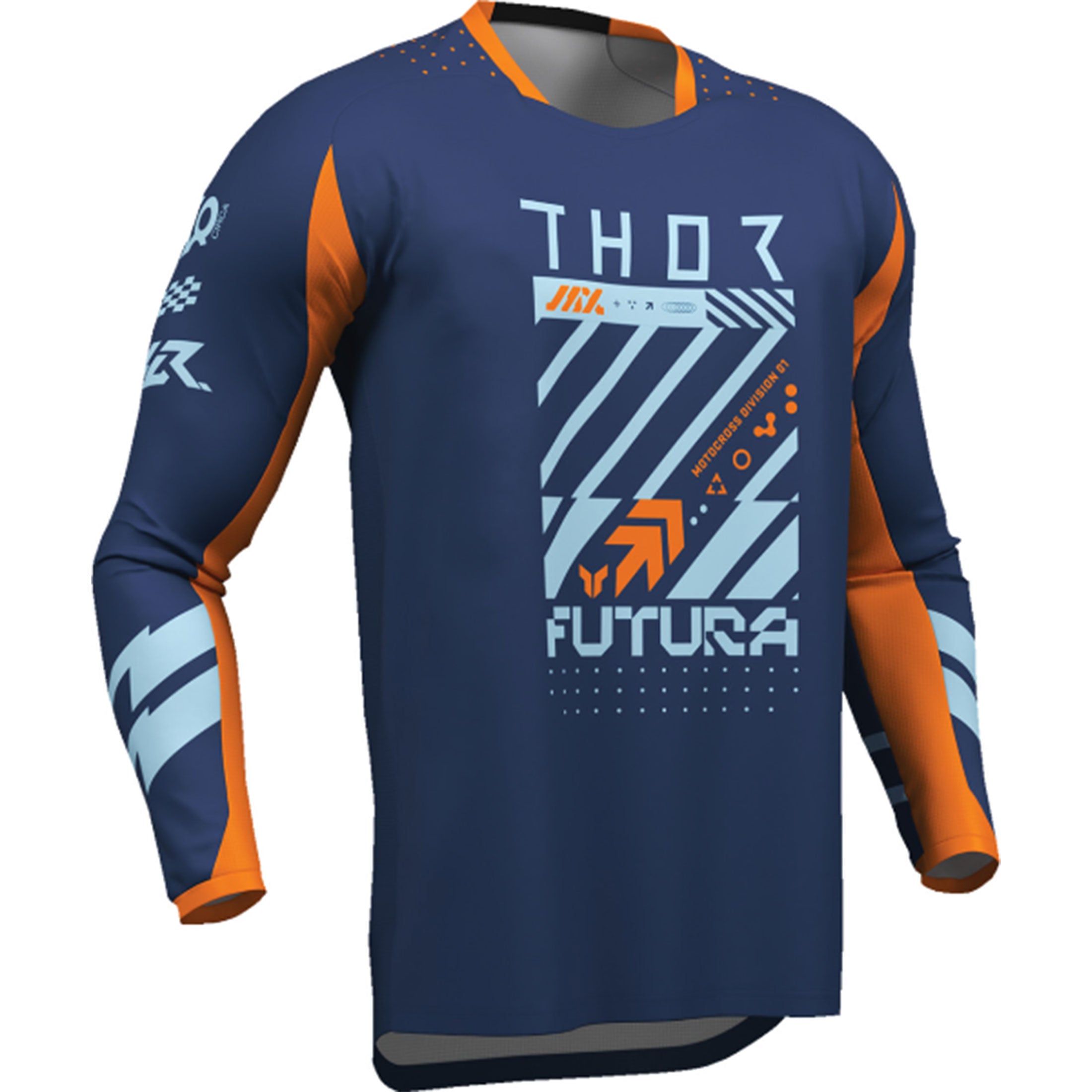Thor MX Launchmode Futura LS Youth Off-Road Jerseys-2912