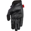 Thrashin Supply Stealth Leather Palm Flame Men's Cruiser Gloves