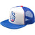 White / Blue