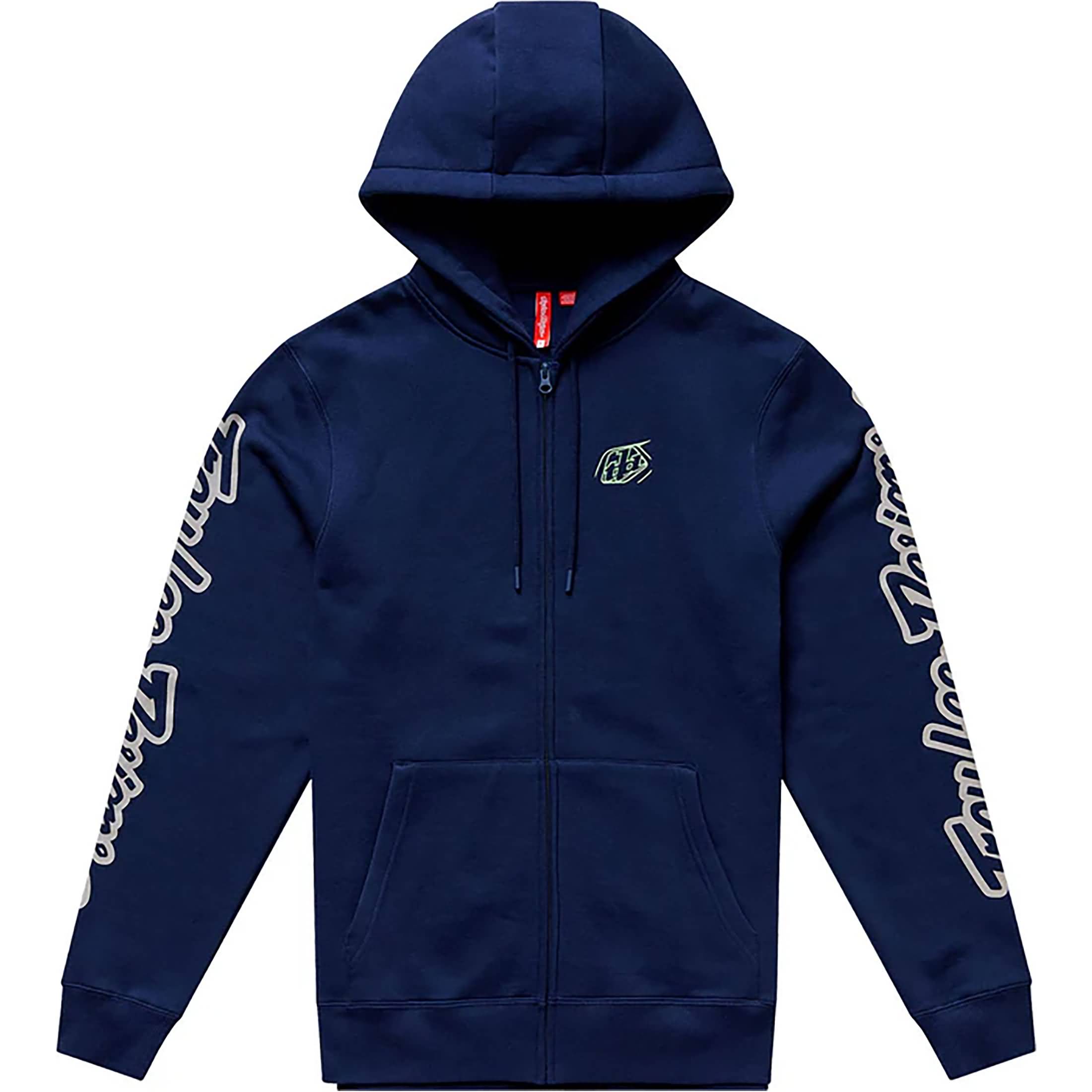 Troy Lee Designs Badge Men's Hoody Zip Sweatshirts-730568002