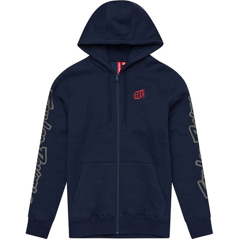 Troy Lee Designs Branded Men's Hoody Zip Sweatshirts