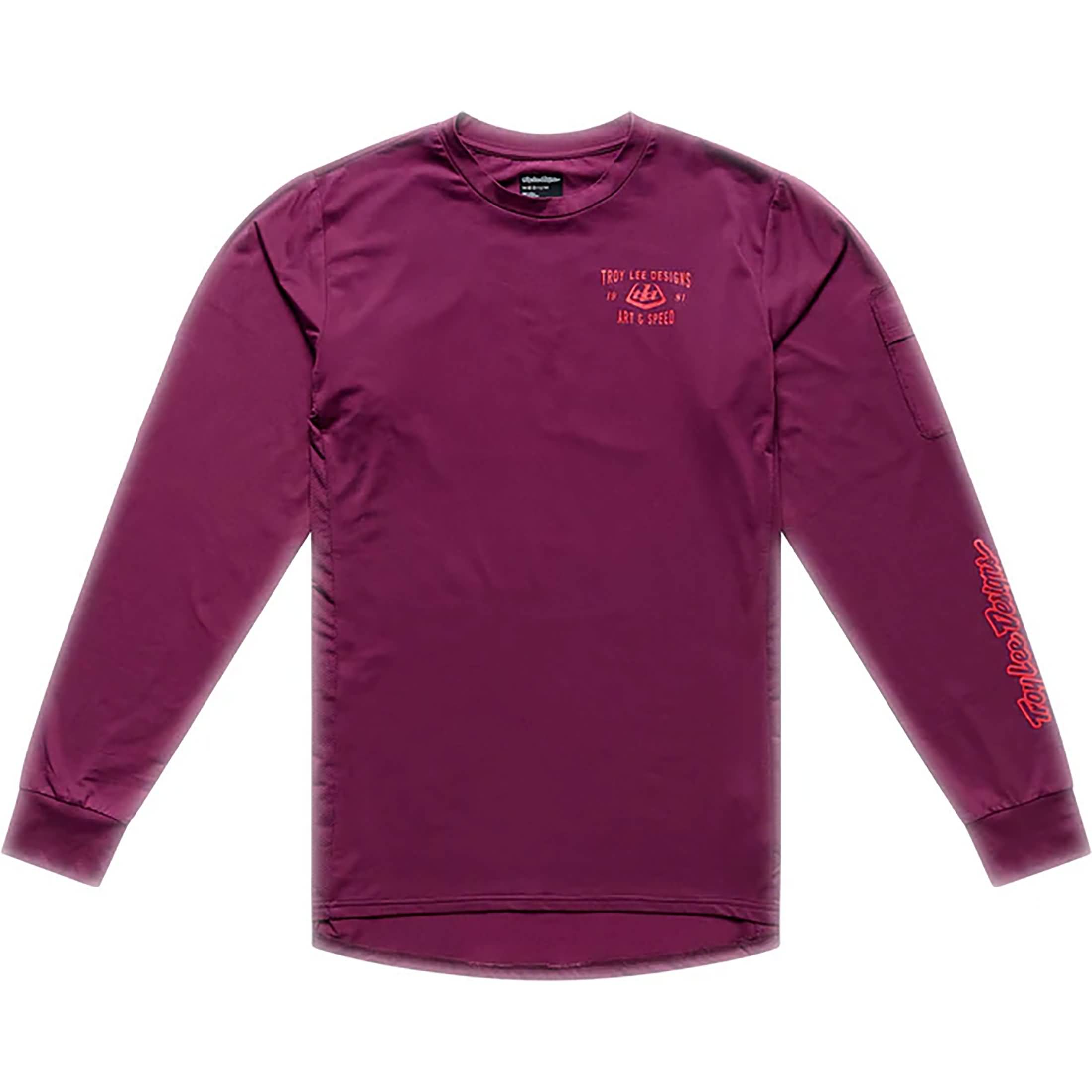Troy Lee Designs Ruckus Ride Lockdown LS Men's MTB Jerseys-371026002