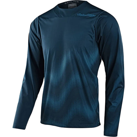 Troy Lee Designs Skyline Chill Waves LS Men's MTB Jerseys (Brand New)