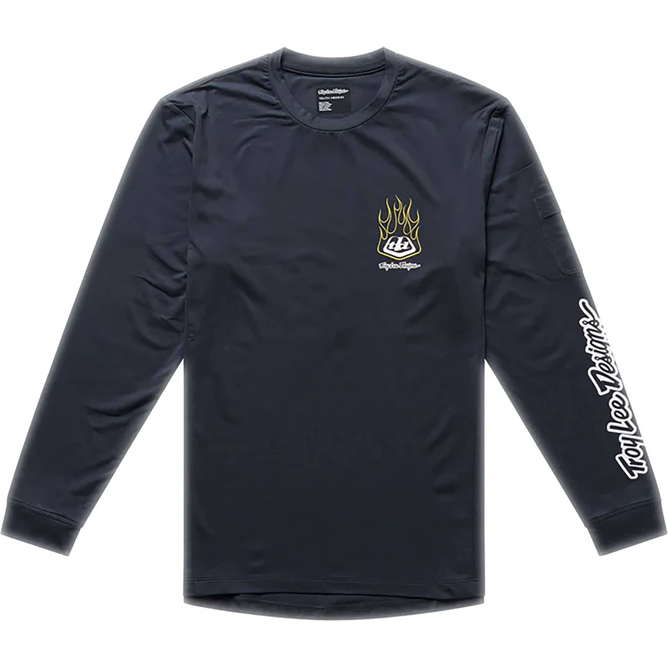 Troy Lee Designs Ruckus Ride Pressed LS Youth MTB Jerseys-386032001