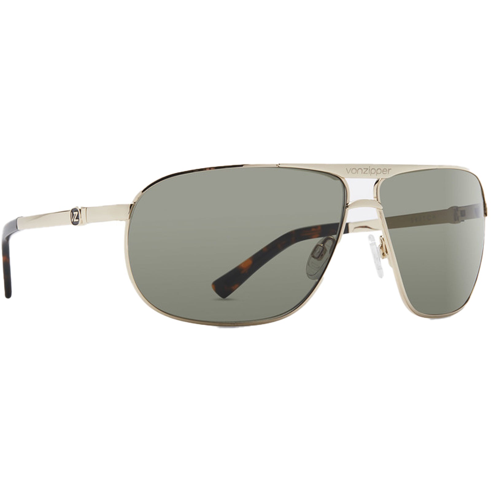 VonZipper Skitch Adult Wireframe Sunglasses-SMWFQSKI