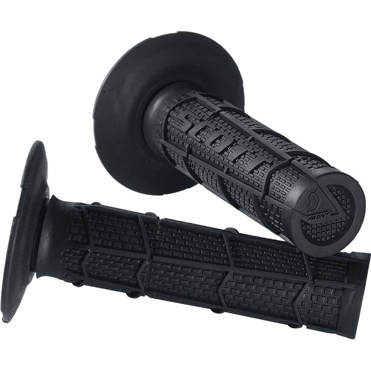 Scott Black Radial Full Waffle Hand Grips Brand New-233925