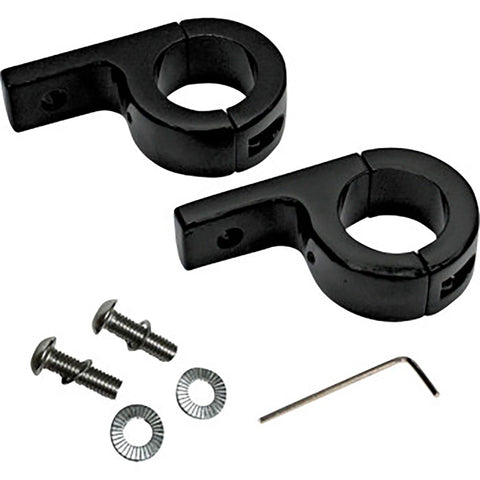Custom Dynamics Fog Light P-Clamp Mounts Motorcycle Accessories