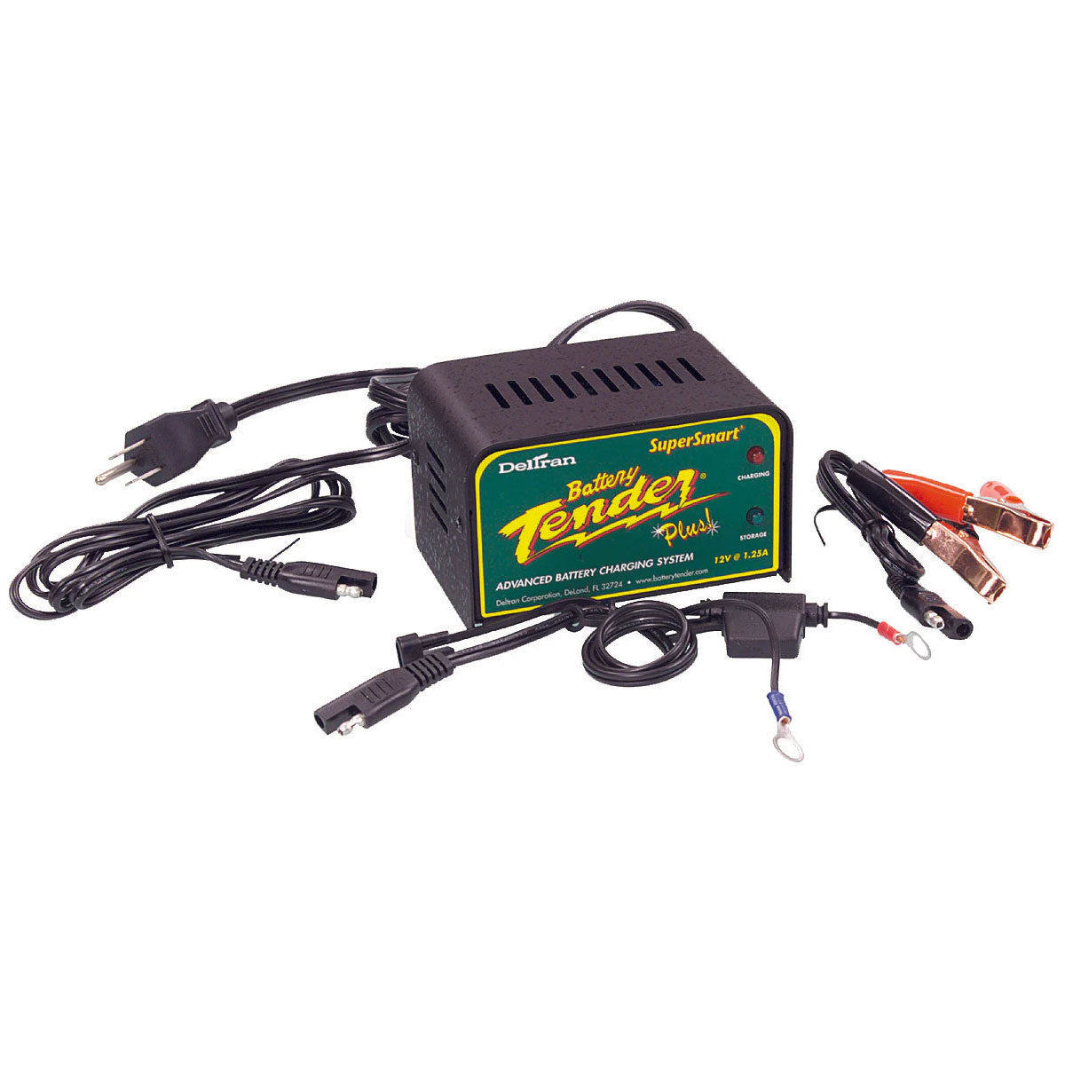 Deltran Battery Tender Plus 1.25AMP 56-1130 Motorcycle Battery Charger-56-1130-1