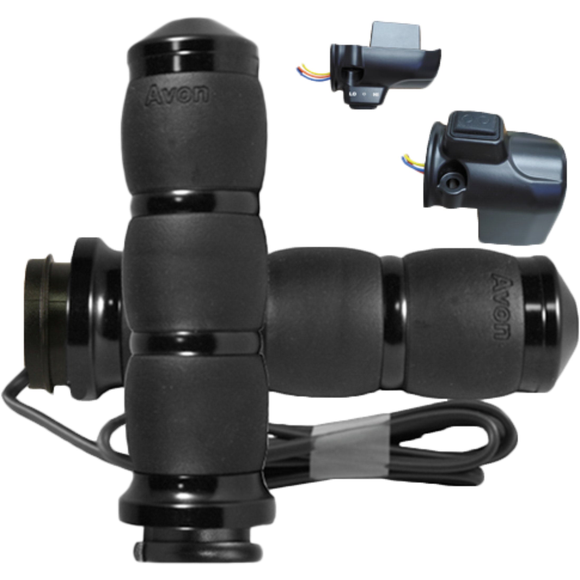 Avon Grips Velvet Air Heated Twist Cruiser Hand Grips-40-4316