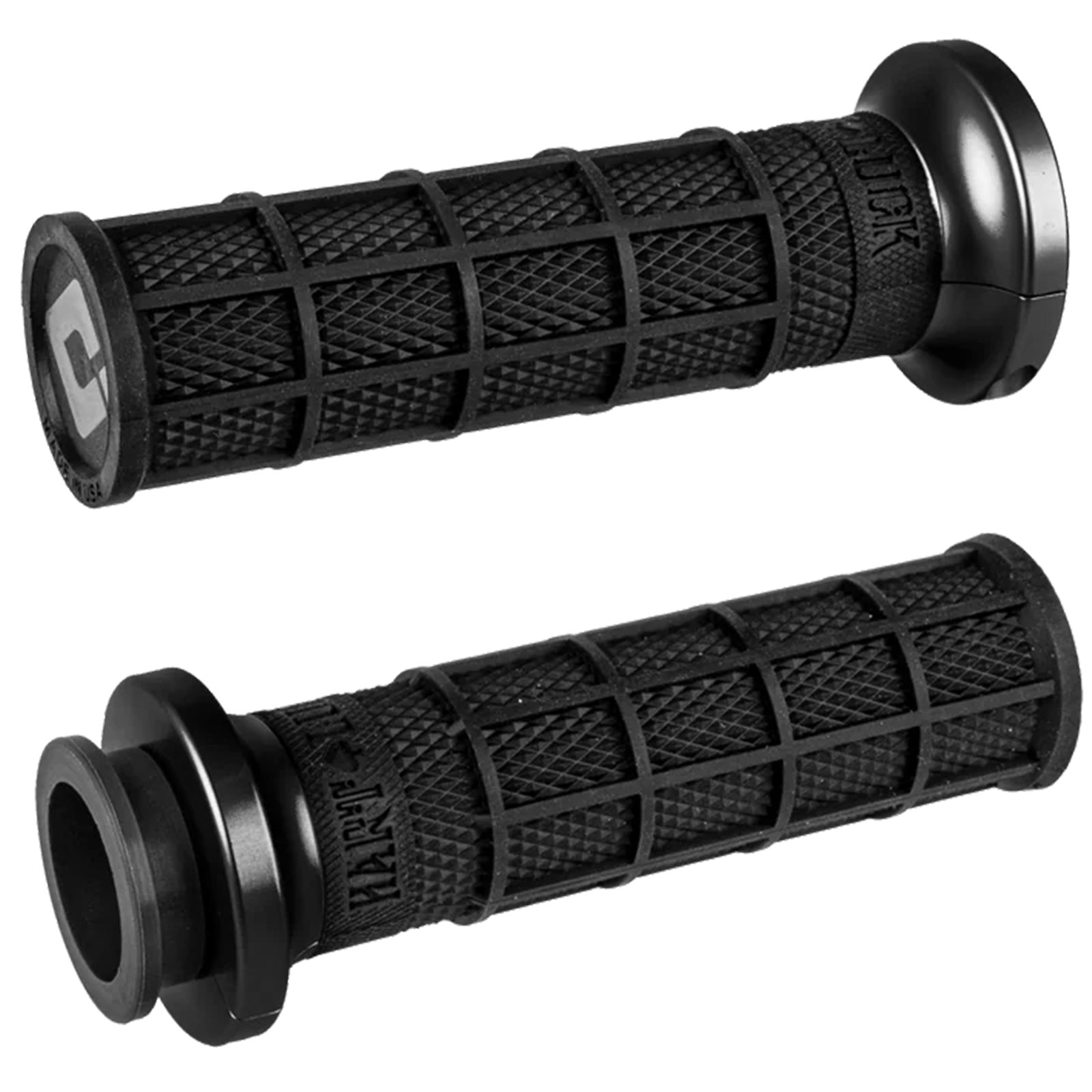 ODI Indian 2018+ Touring: V-Twin Lock-On Hart-Luck Signature Full-Waffle Hand Grips-206