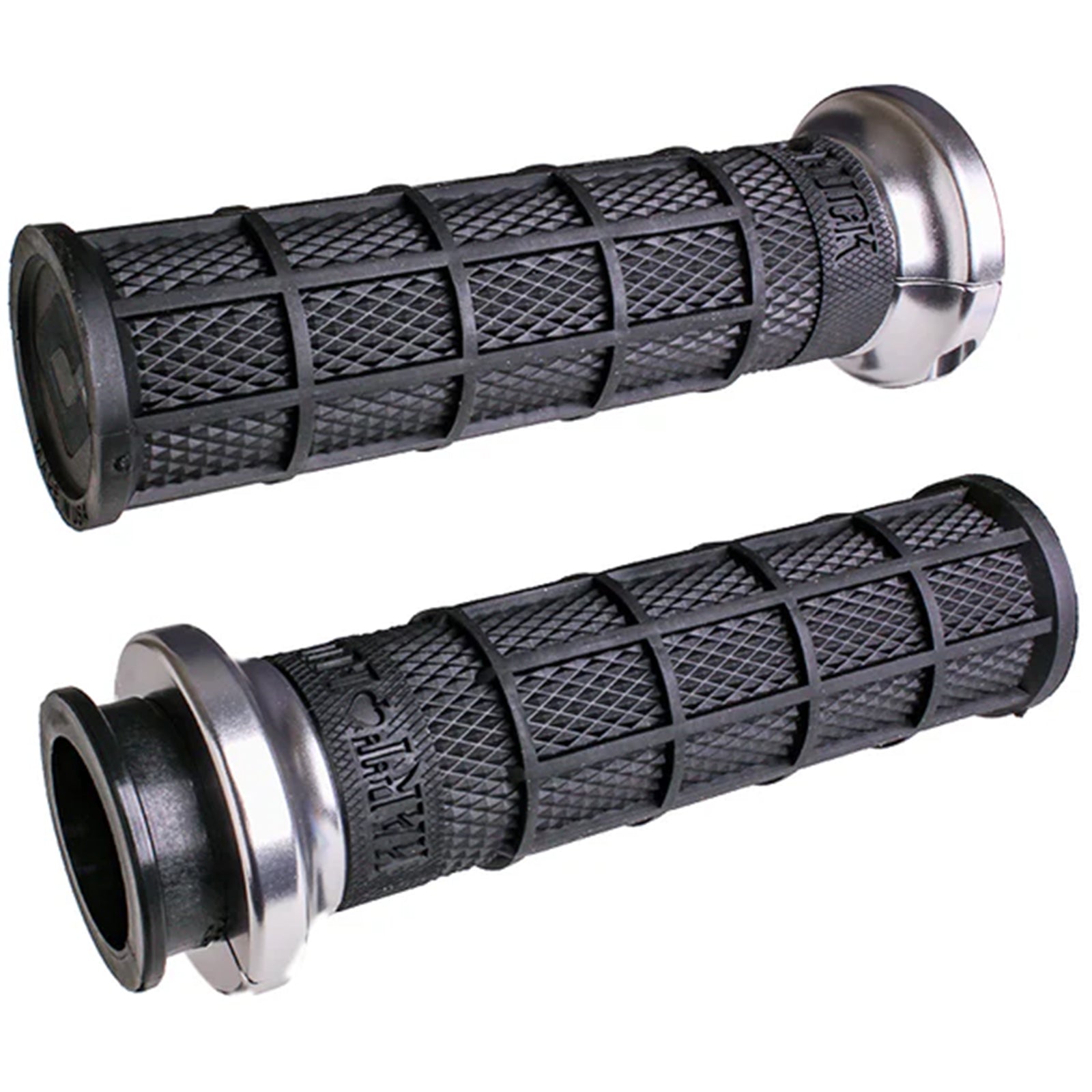 ODI Indian 2018+ Touring: V-Twin Lock-On Hart-Luck Signature Full-Waffle Hand Grips-206