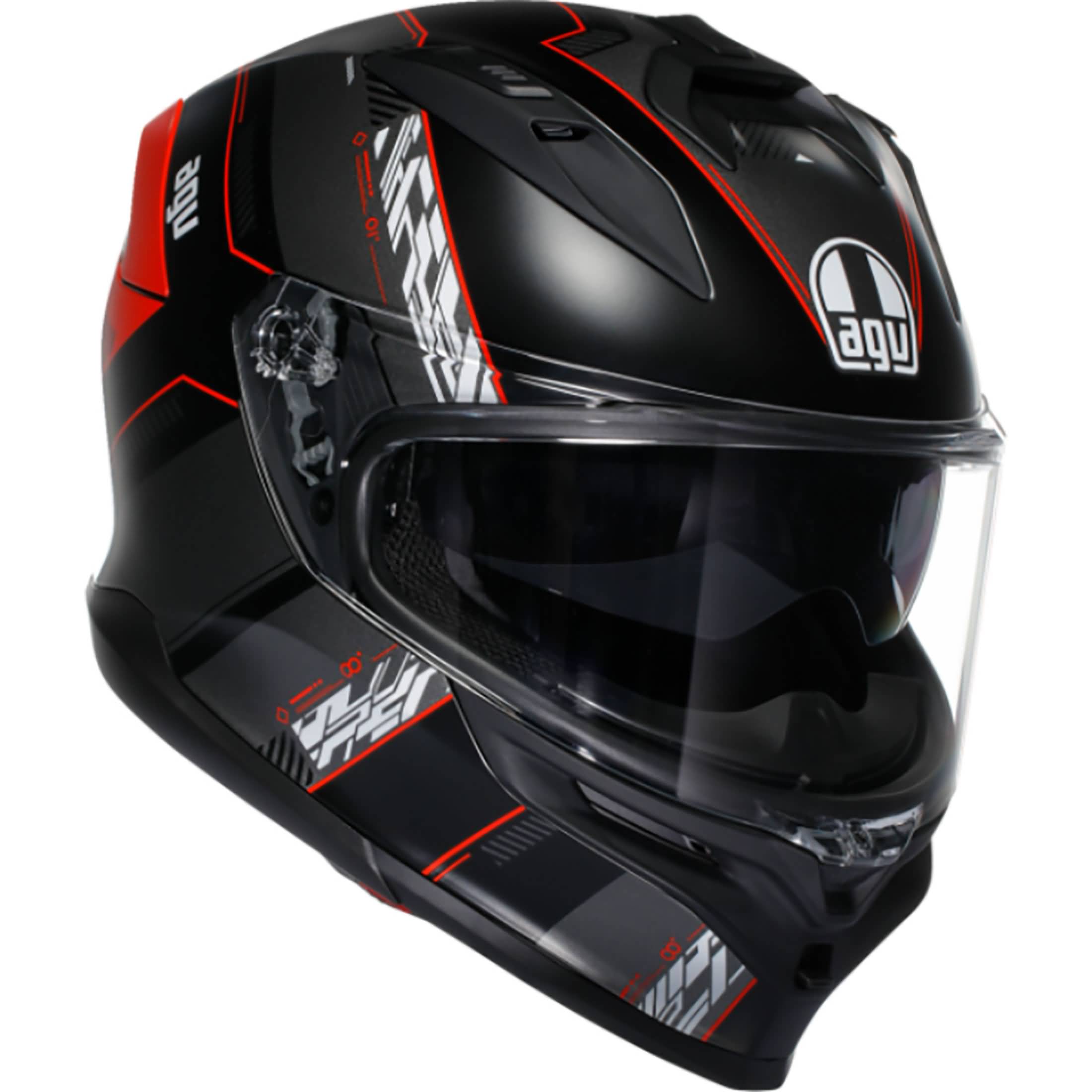 agv full face helmets K6S Helmet Solid Eagle Leather integrated sun visor AGV K5 S "GLOSS BLACK"