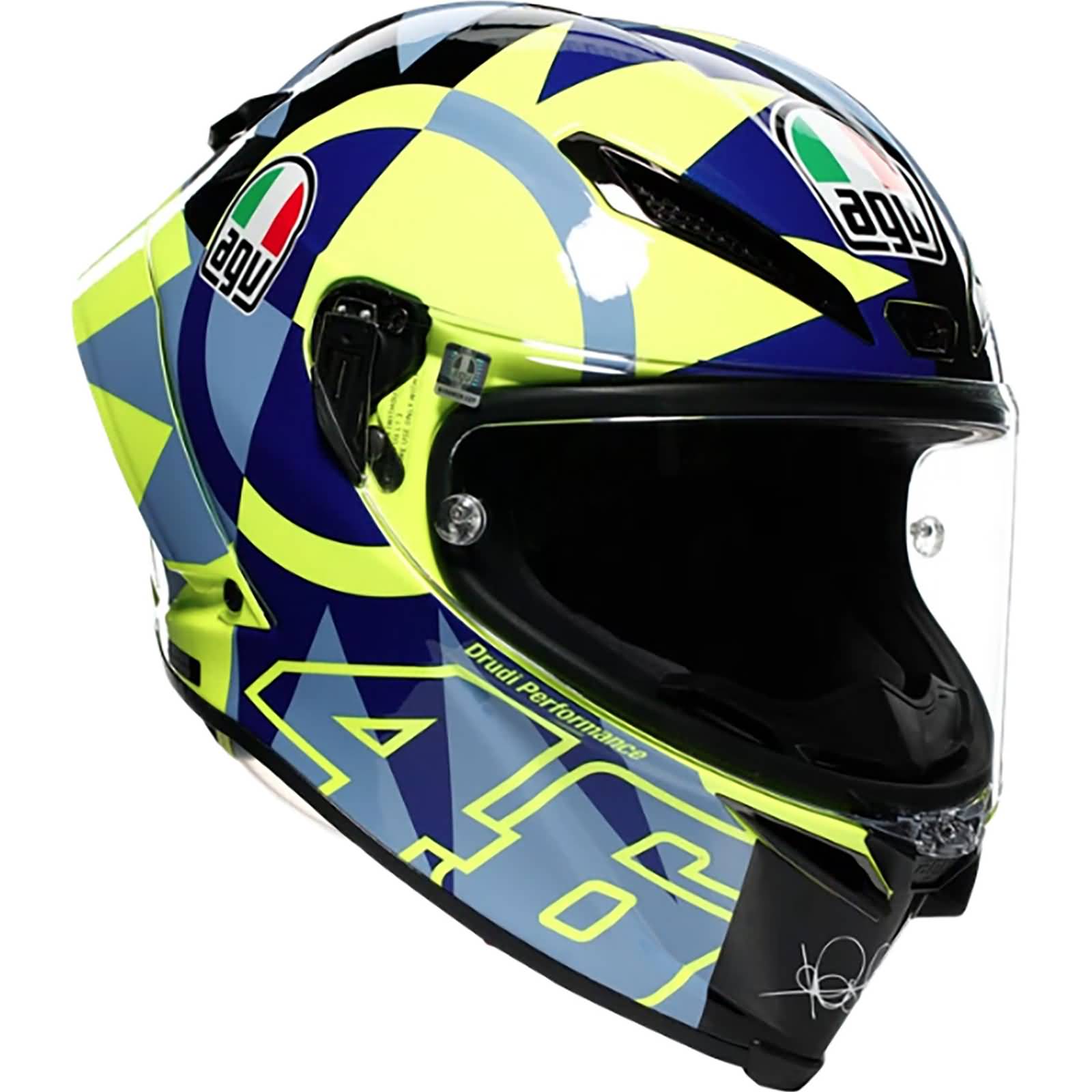 AGV Pista GP RR Soleluna 2022 LE Adult Street Helmets-0101