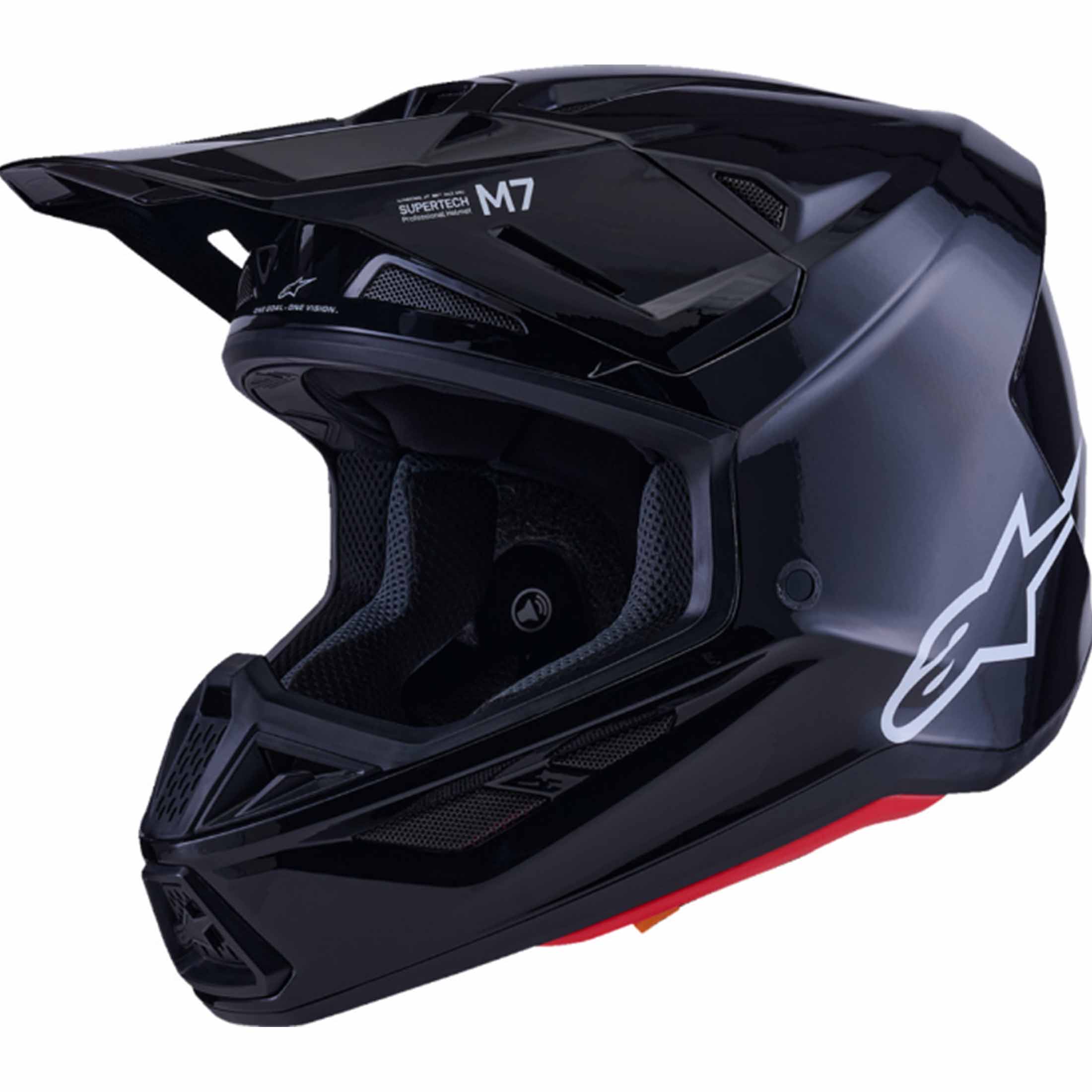 alpinestars sport bike helmets Alpinestars SM7 Helmet Solid Gloss Black XL