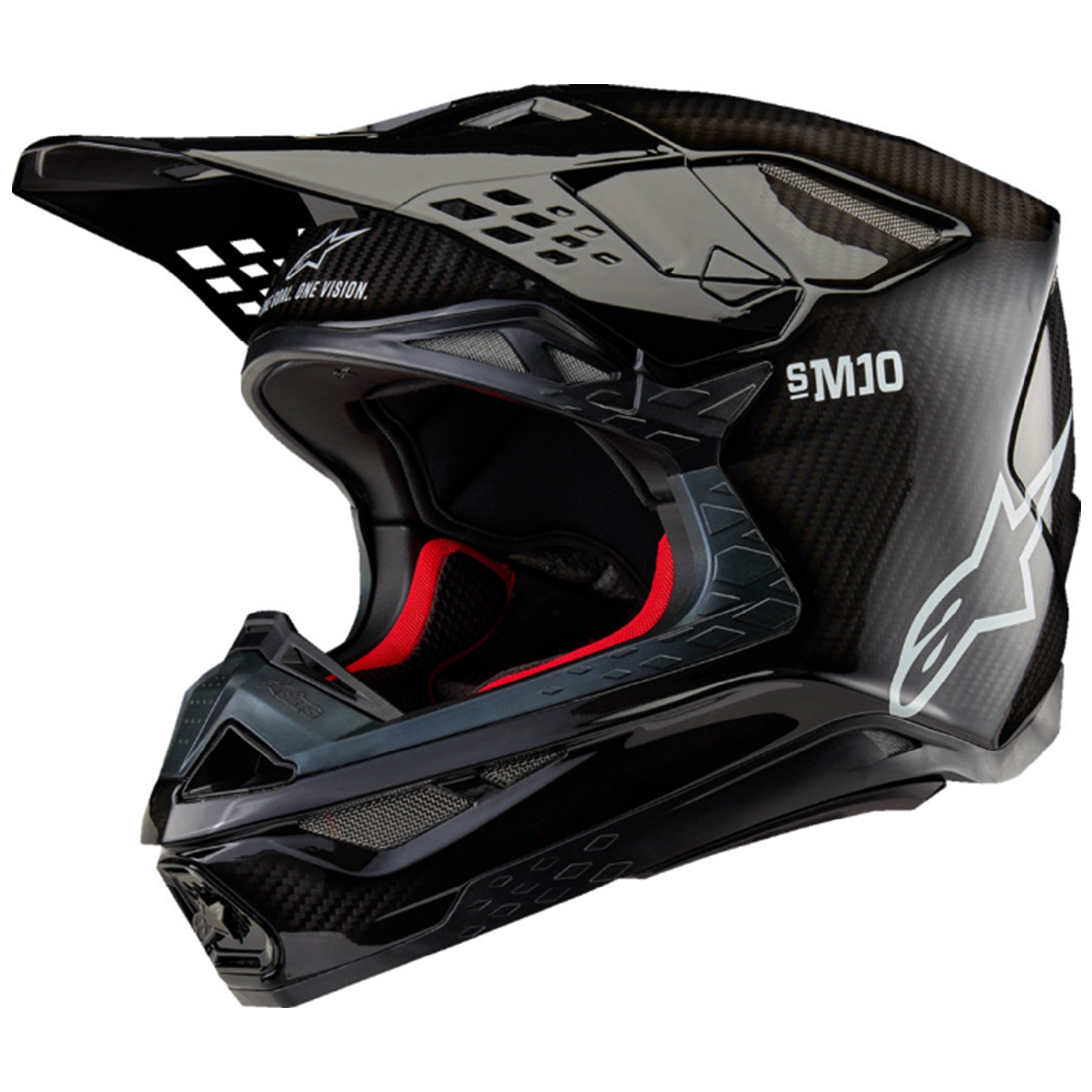 Alpinestars Supertech M10 Solid MIPS Adult Off-Road Helmets-0110