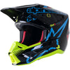 Black / Cyan / Yellow Fluo Glossy