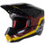 Black / Burgundy / Yellow Glossy