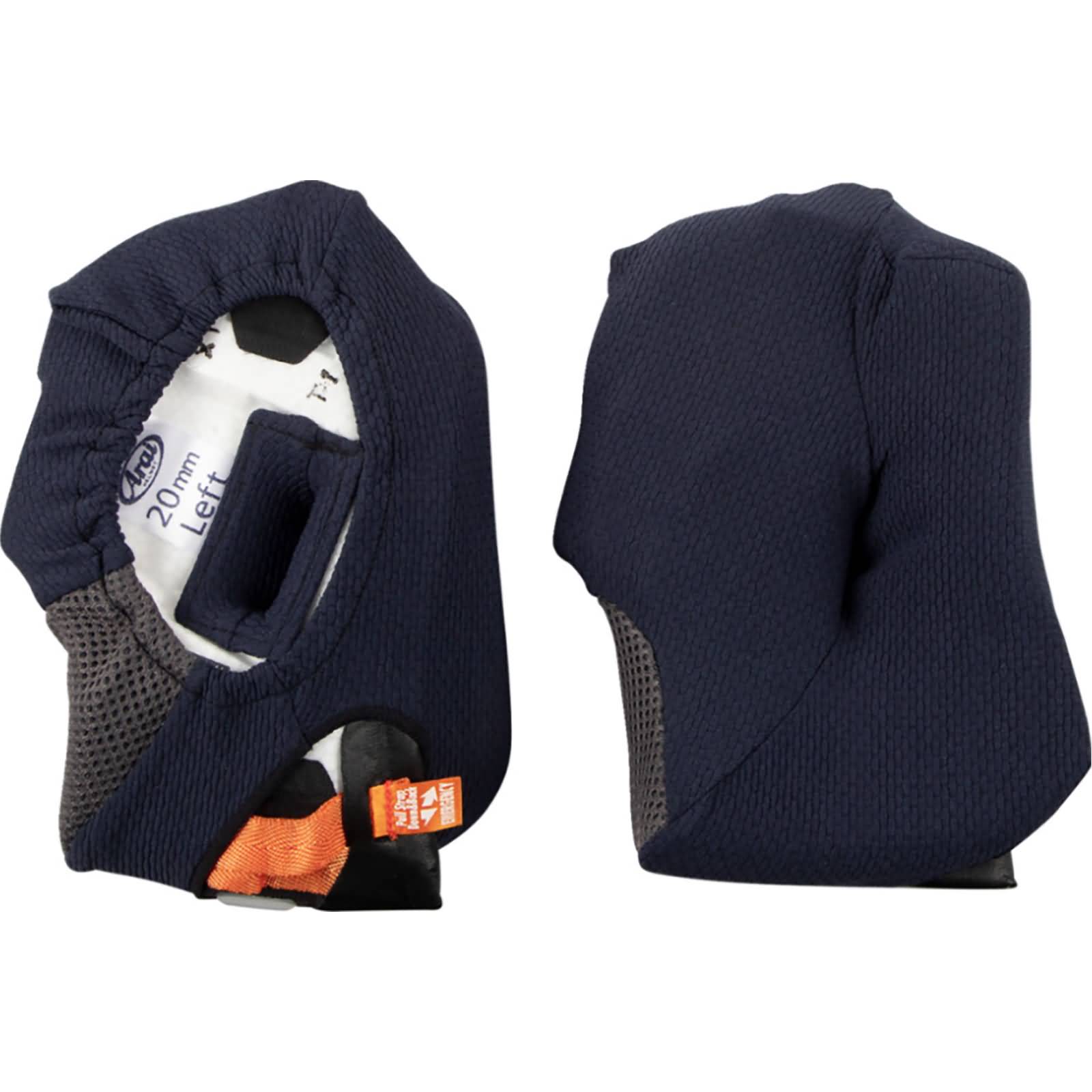 Arai Corsair-X/Quantum-X/Signet-X Cheek Pad Helmet Accessories-0134
