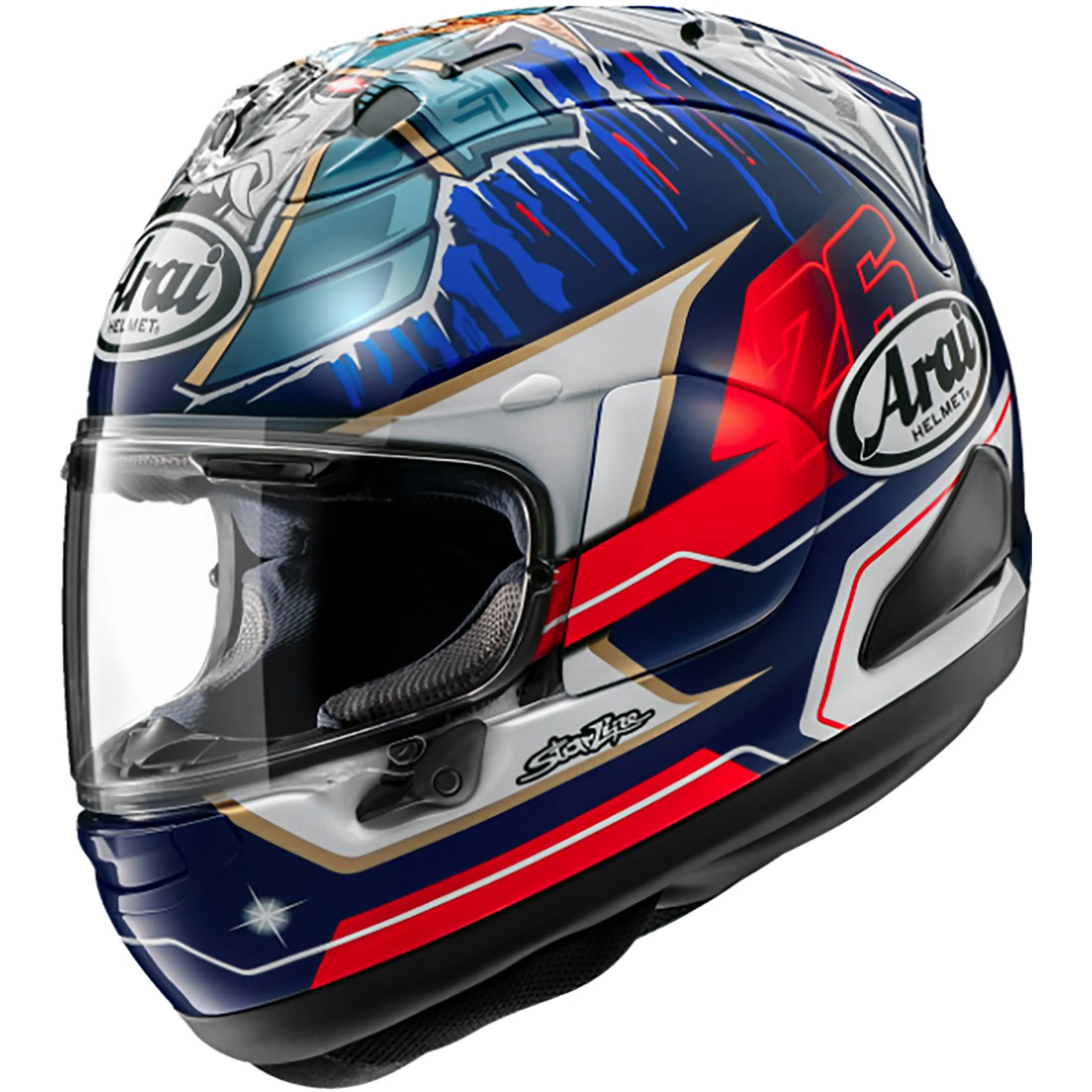 Arai Corsair-X Dani Samurai-3 Adult Street Helmets-0101
