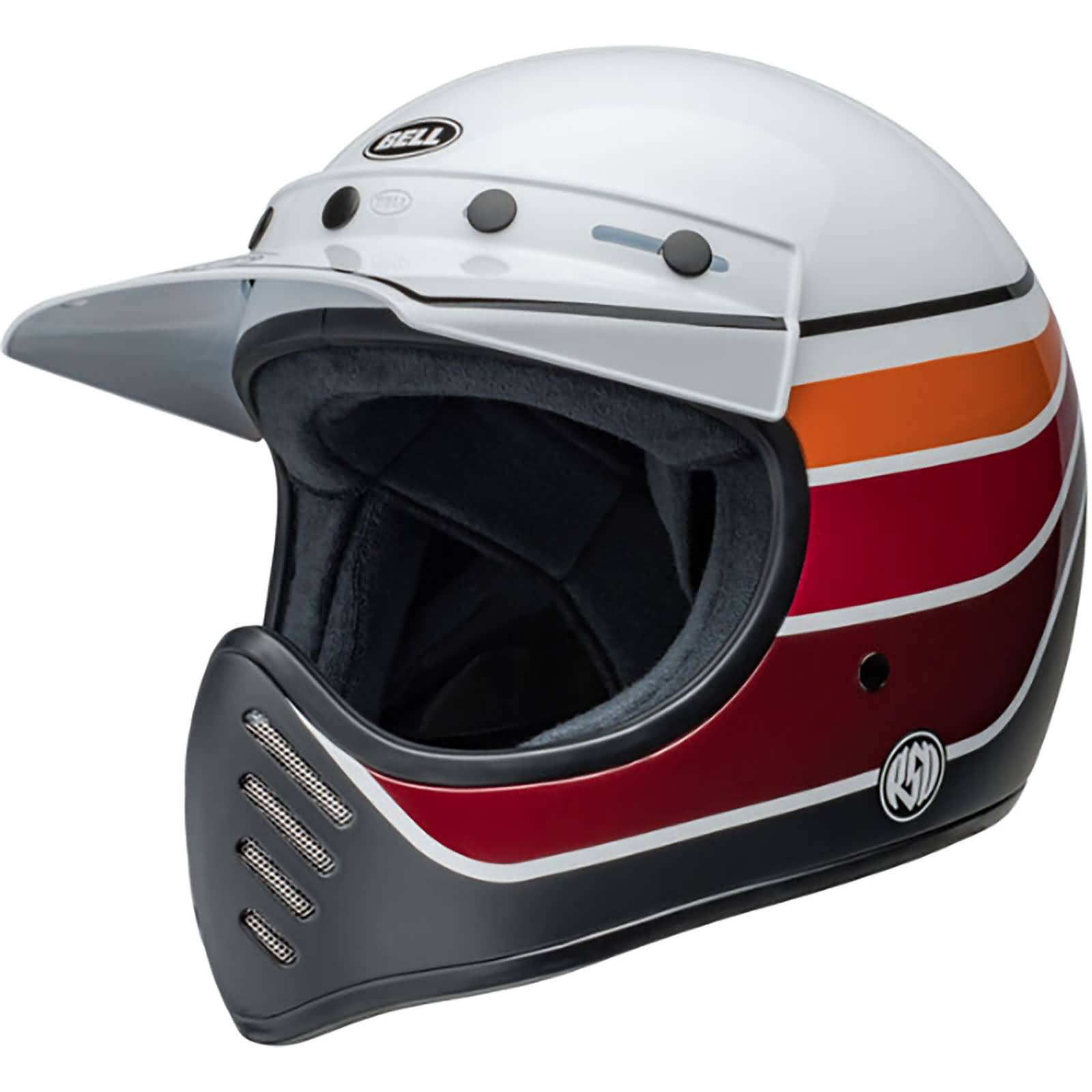 Bell Moto-3 RSD Saddleback Adult Off-Road Helmets-7158720