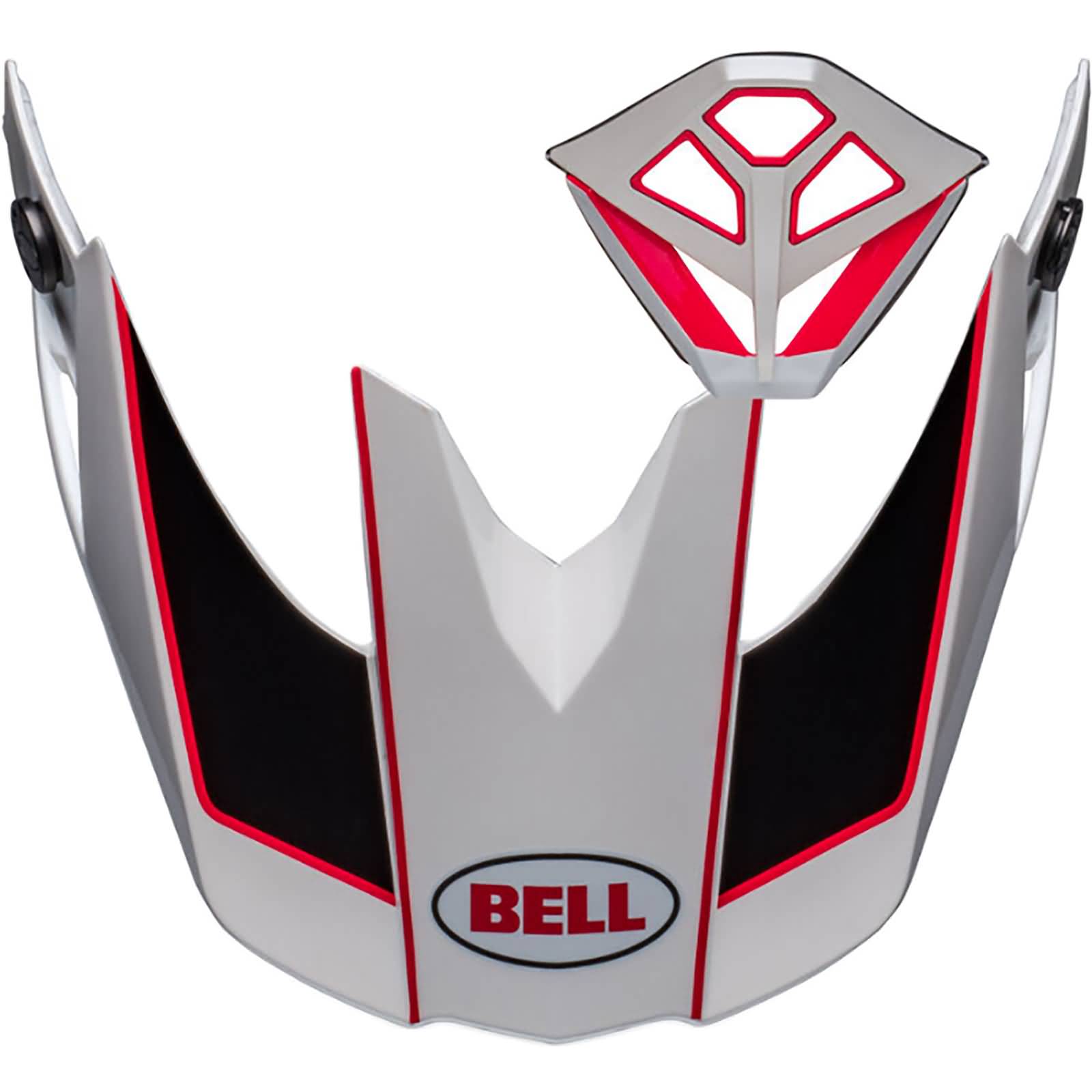 Bell Moto-10 Rhythm Visor/Mouthpiece Kit Helmet Accessories-7157048