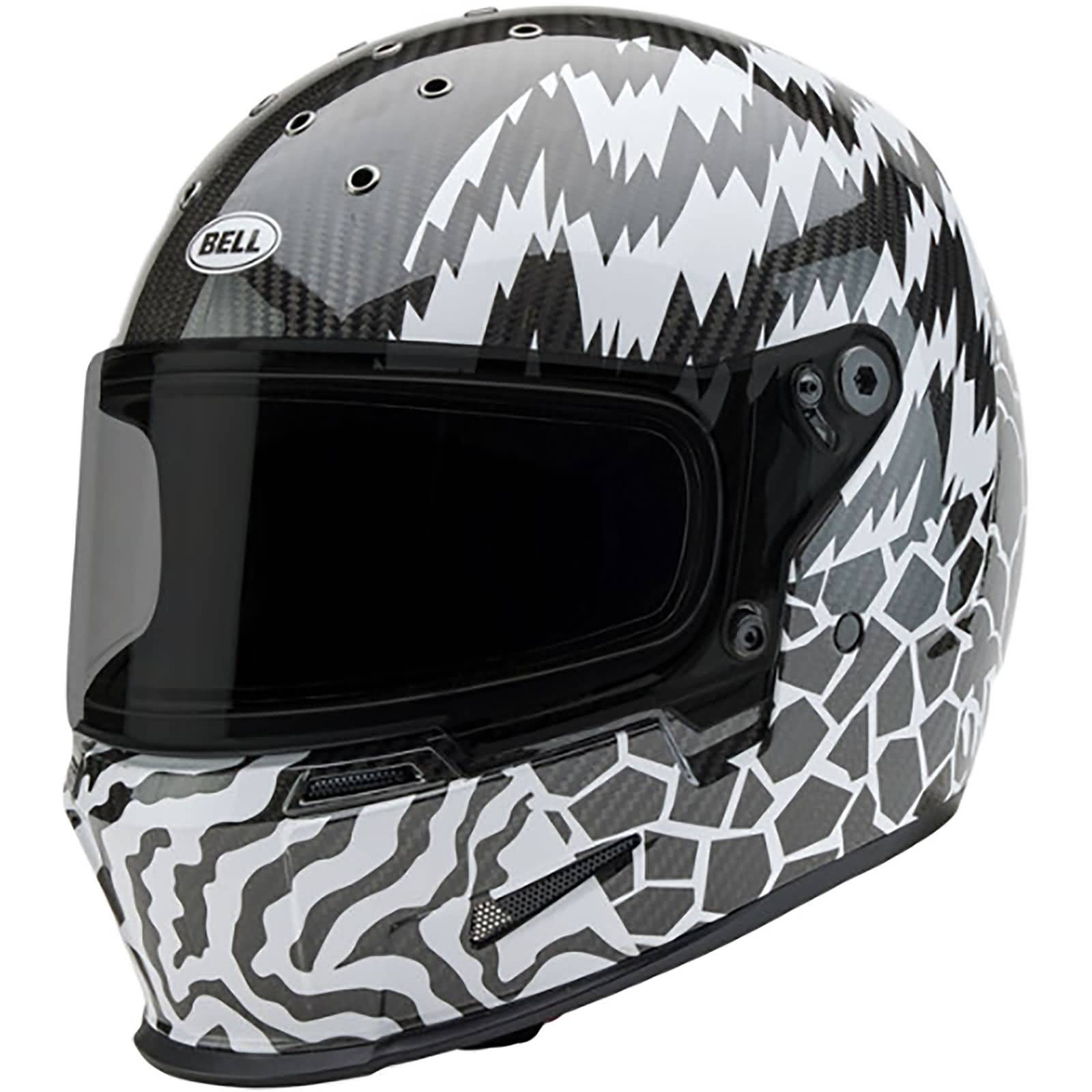 Bell Eliminator Carbon Deathspray Adult Street Helmets-7164125