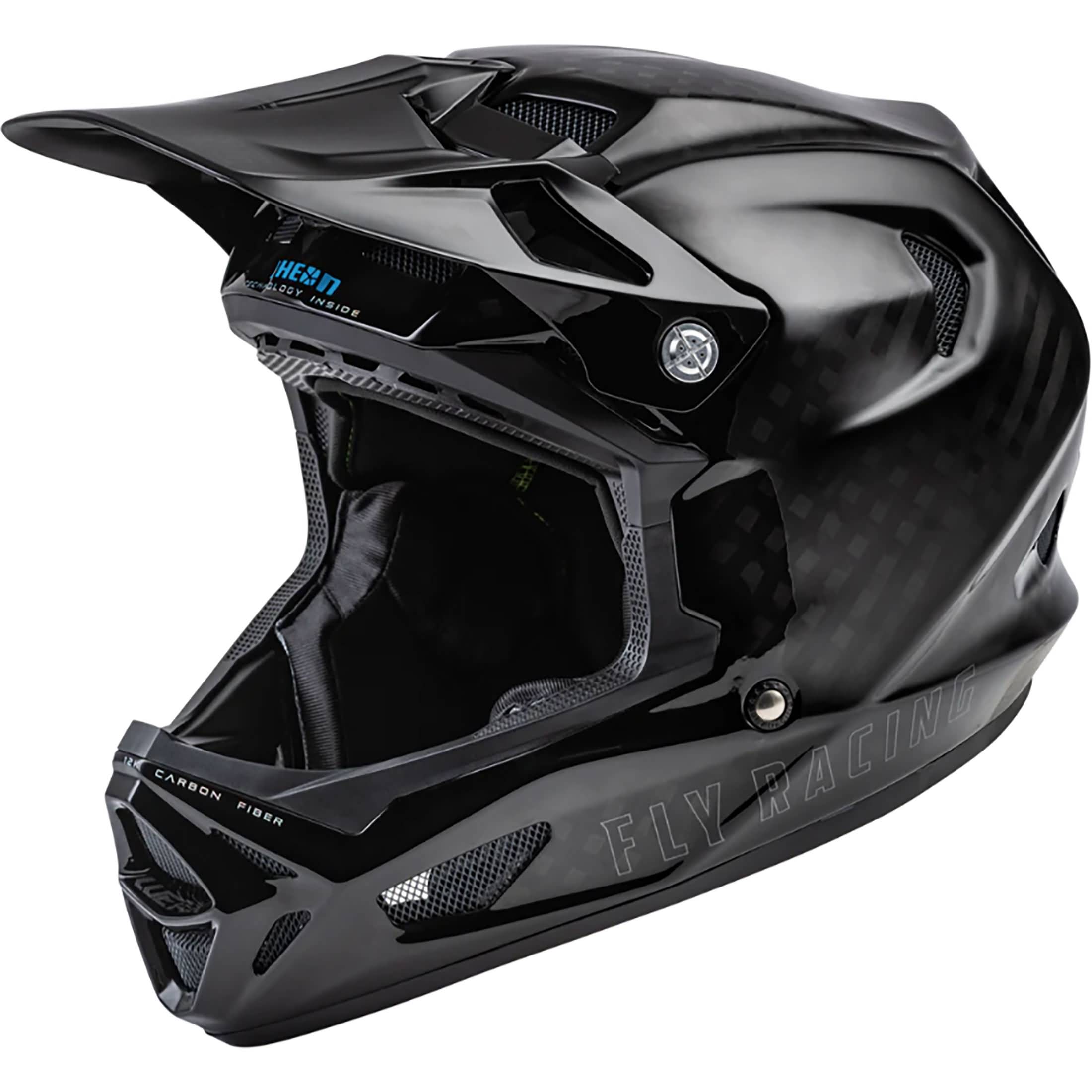 Fly Racing Werx-R Carbon Solid Adult MTB Helmets-73-9220