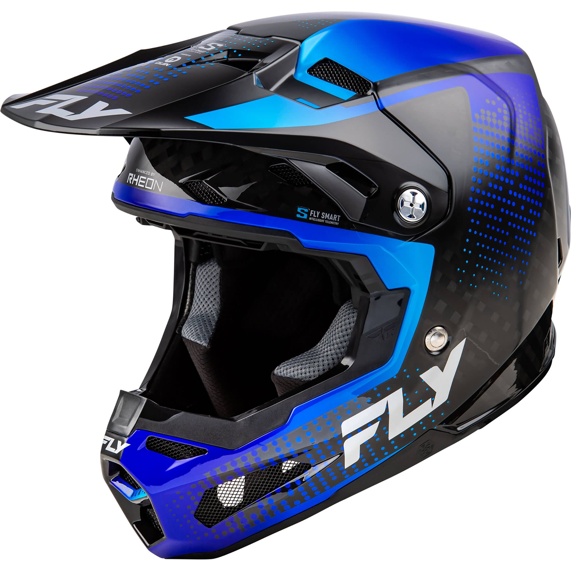 Fly Racing Formula S Carbon Protocol Adult Off-Road Helmets-73-4466