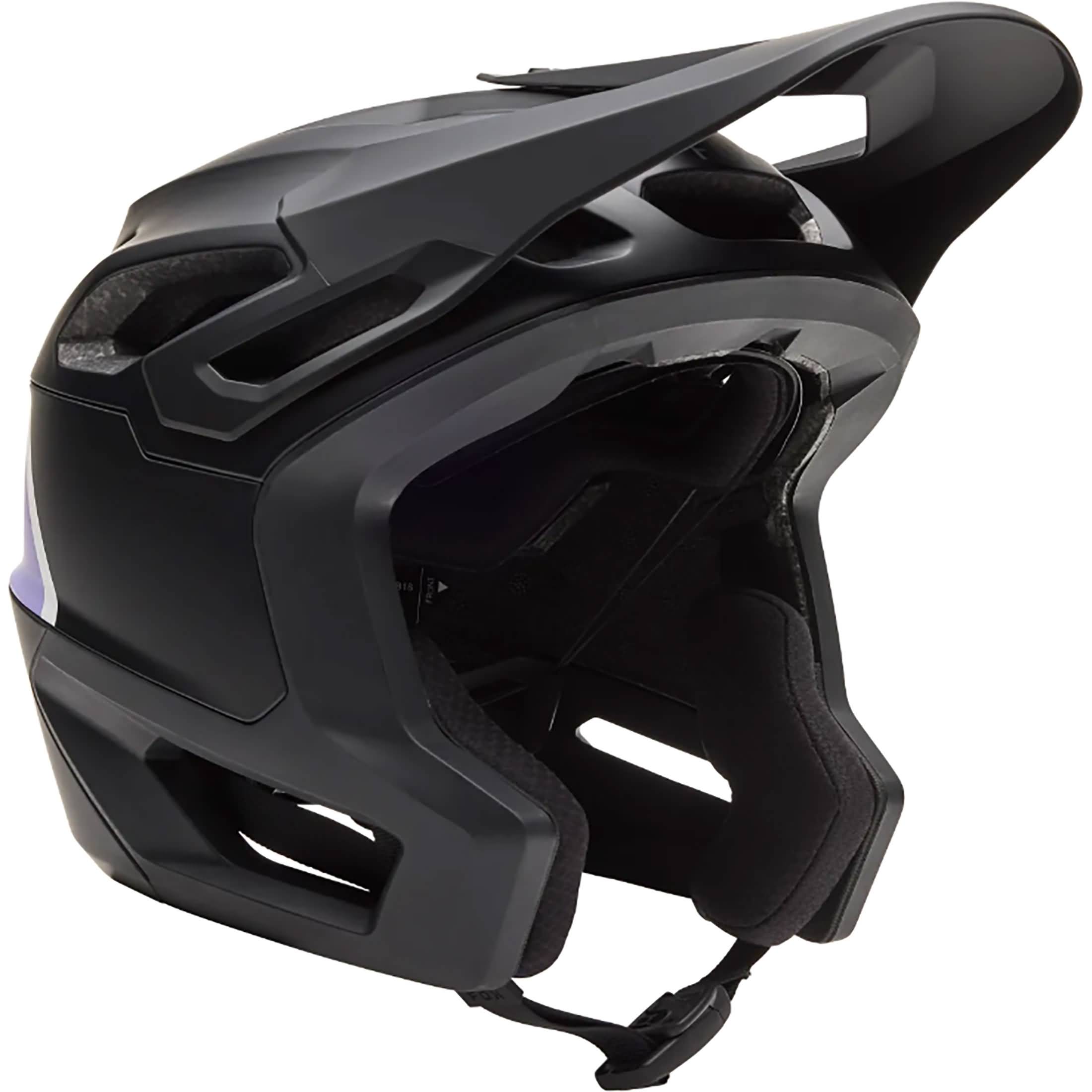 Fox Racing Dropframe Pro Grid Helmet, Black / S