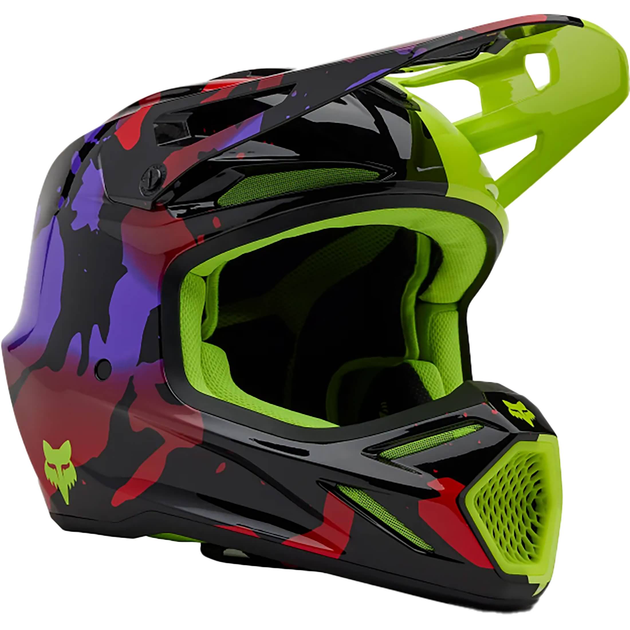 Fox Racing V3 Throttle MIPS Adult Off-Road Helmets-32998