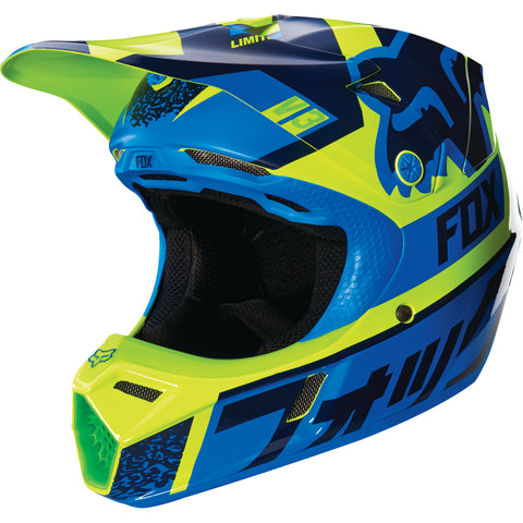 Fox Racing V3 Divizion Youth Off-Road Helmets (Brand New)