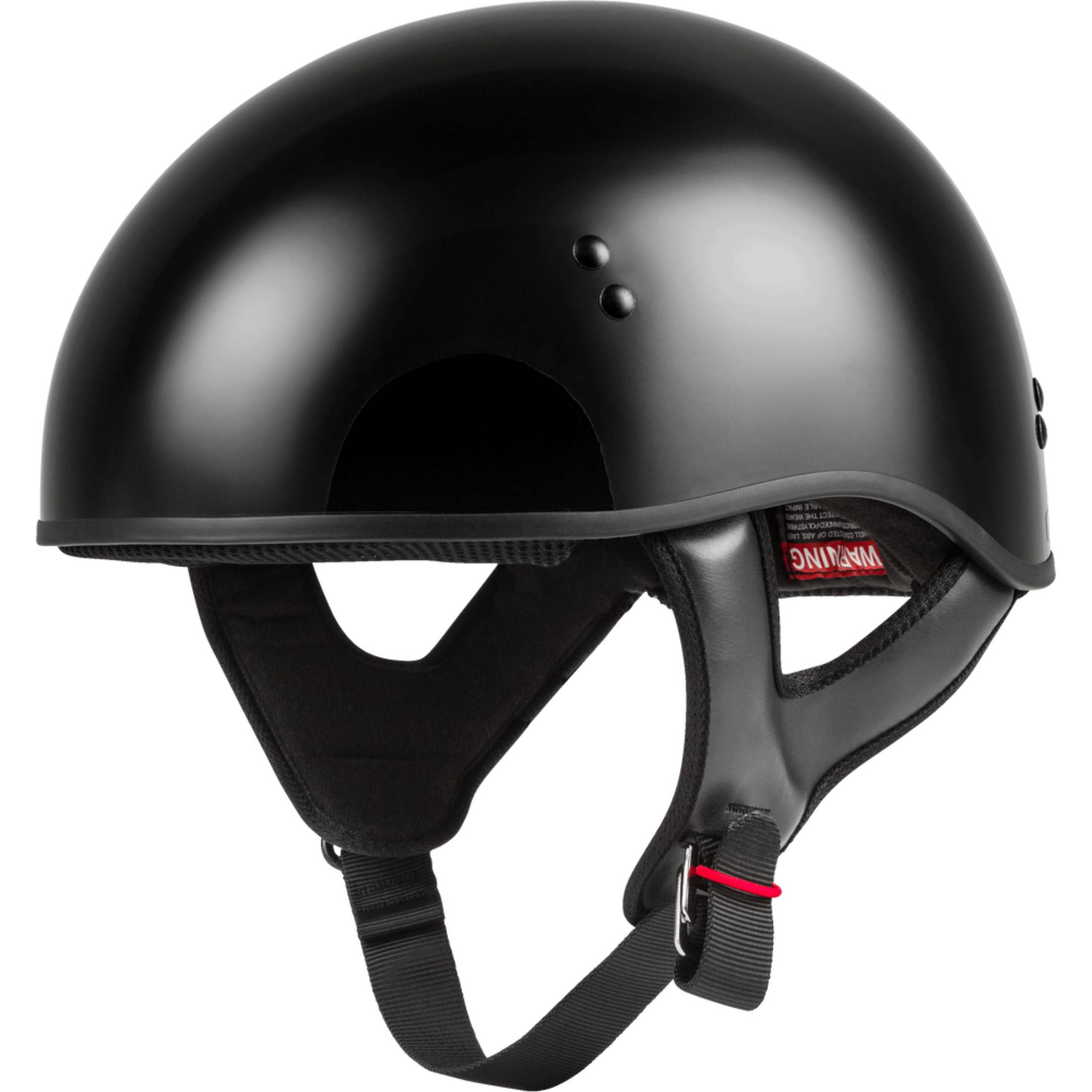 GMAX HH-45 Half Helmet Naked Black Large