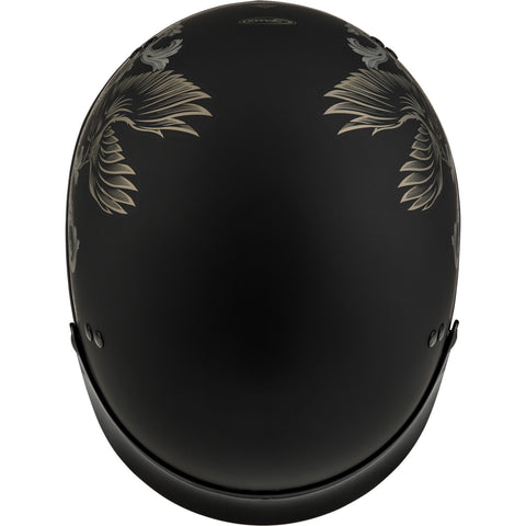 GMAX HH-65 Corvus W/Peak Visor Adult Cruiser Helmets