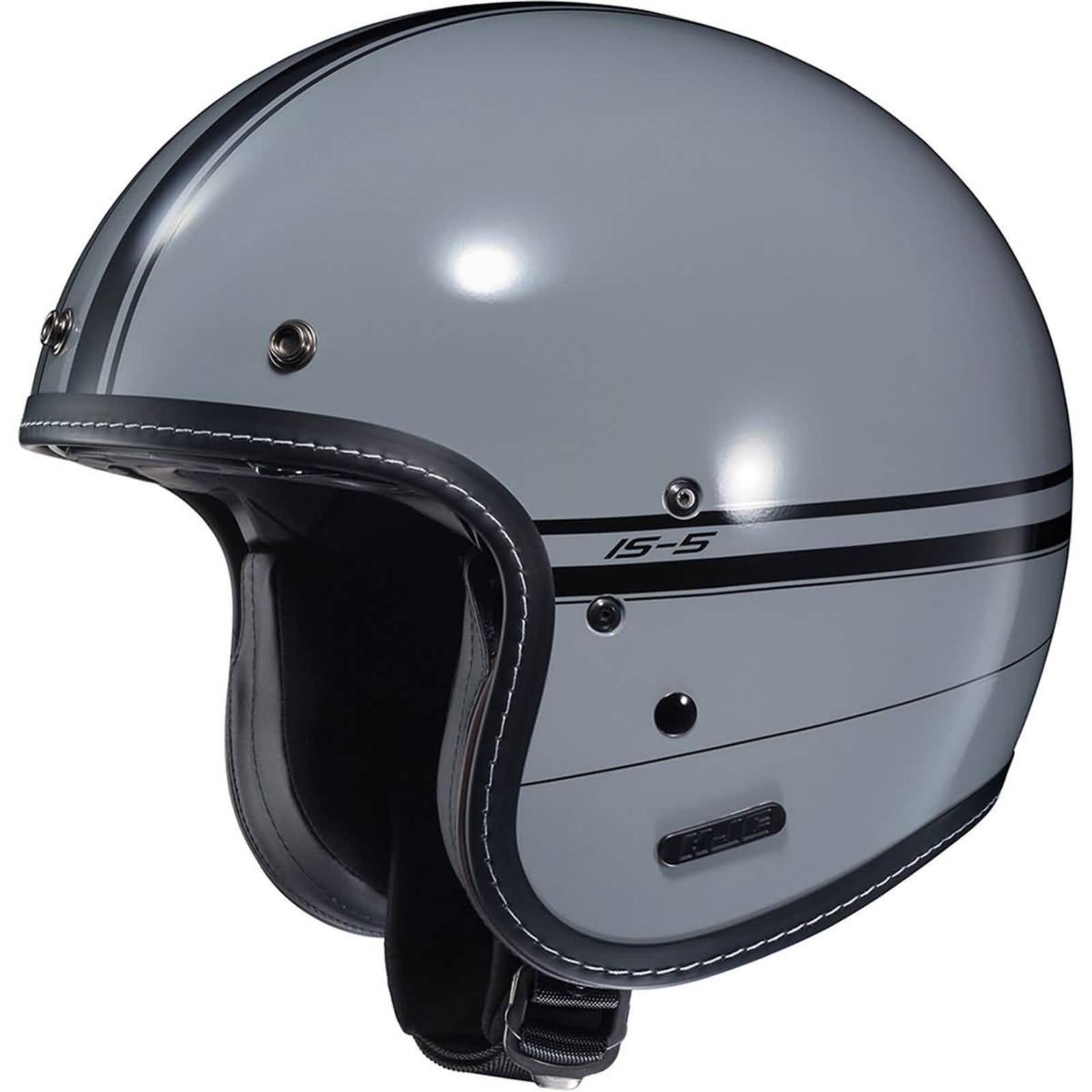 HJC IS-5 Ladon Solid Adult Cruiser Helmets-0836