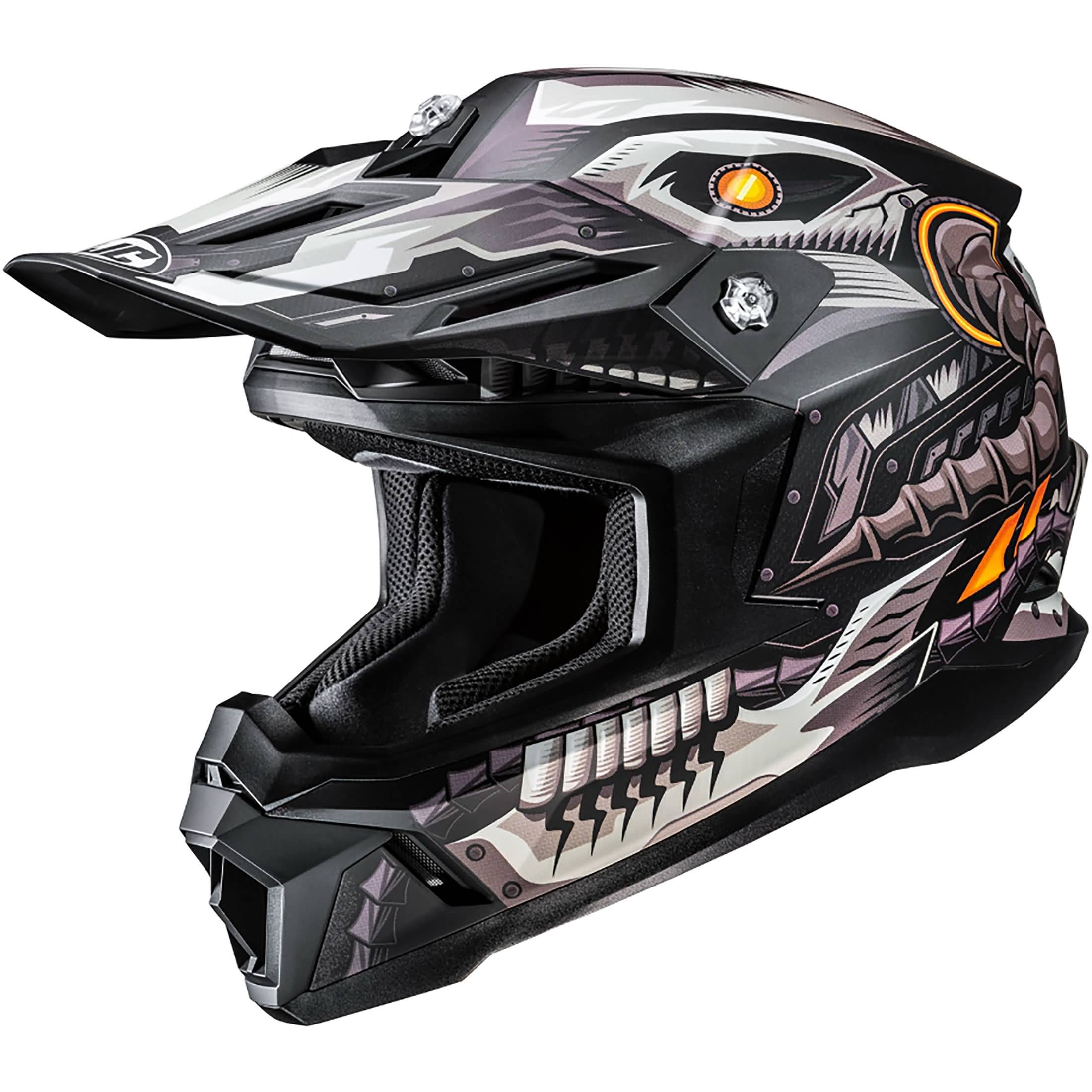 HJC C50 Mecha Beast Helmet Medium Black