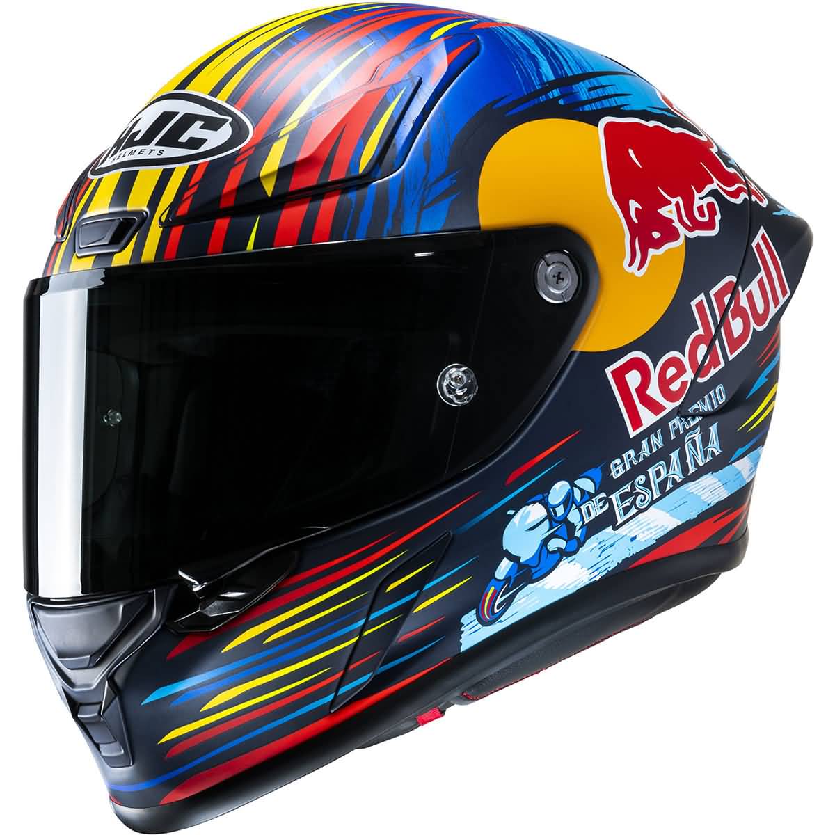 HJC RPHA 1N Jerez Red Bull Adult Street Helmets-0809