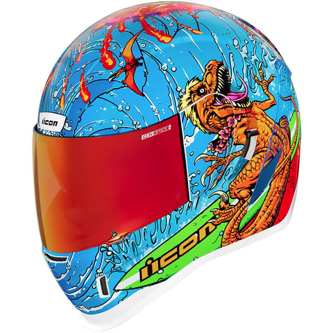 Icon Airform Dino Fury Adult Street Helmets