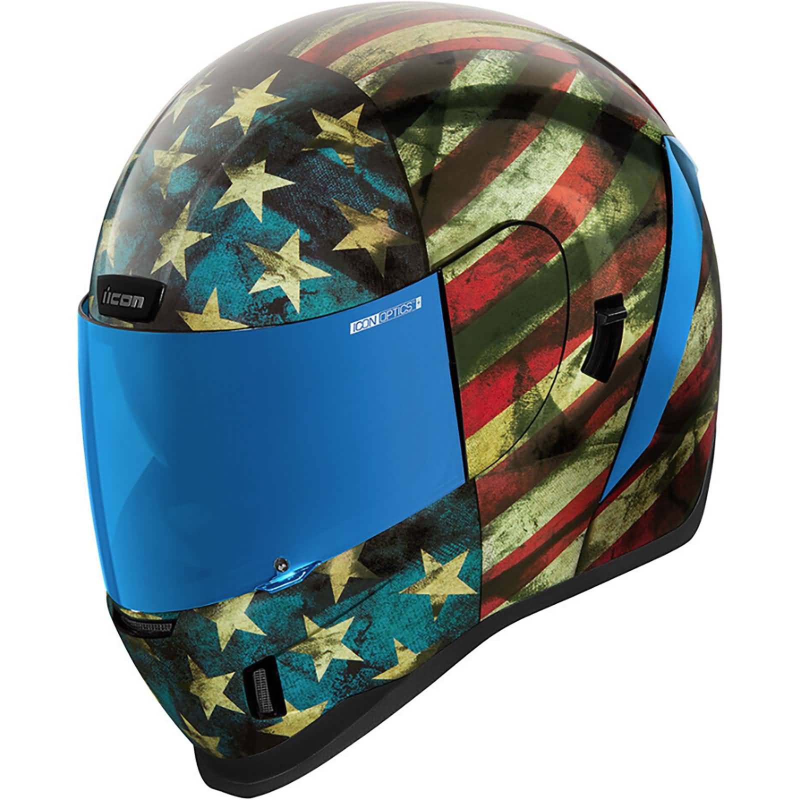 Icon Airform Old Glory Adult Street Helmets-0101