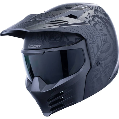 Icon Elsinore Darkguard Adult Street Helmets